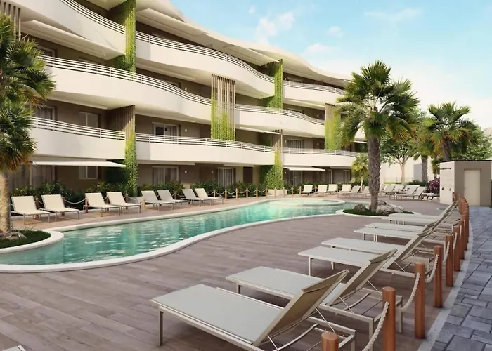 Luxuryapartmentbaiablanca Pool & Free Parking