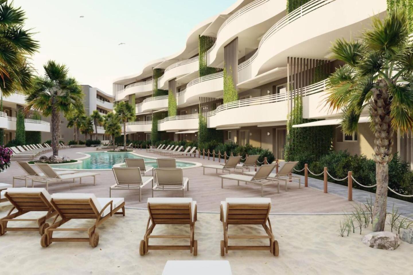 Luxuryapartmentbaiablanca Pool & Free Parking *
